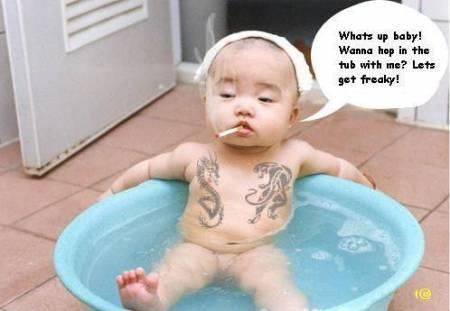 Baby??? OLd man???hmmmmm..